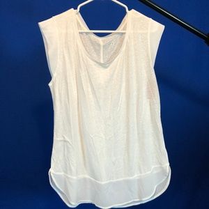 New with Tag White Merona Blouse